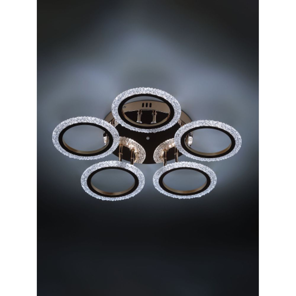 Светильник потолочный светодиодный Rivoli Evlalia 6178-733 LED 70Вт 3000-6000К с пультом | Интерьерные светодиодные светильники