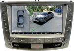 Магнитола для Lexus IS250 XE20 2008-2013 (ШГУ цветной) - Teyes CC3-2K-360 монитор 9.5" 2K QLED на Android 10, Быстрая, CarPlay, 4G SIM-слот, 4 камеры в комплекте
