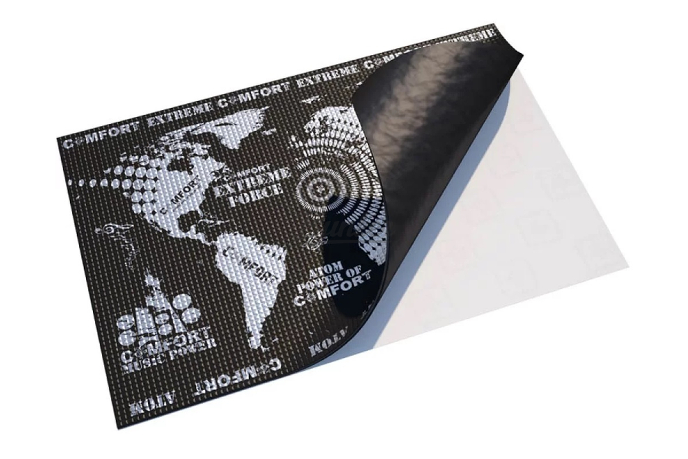 Виброизоляция Comfort Mat Extreme PRO MAX 8мм 0.35х0.47м