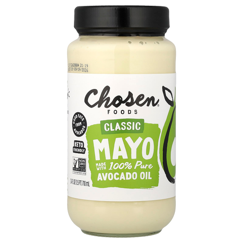 Chosen Foods, Classic Mayo, 24 fl oz (710 ml)