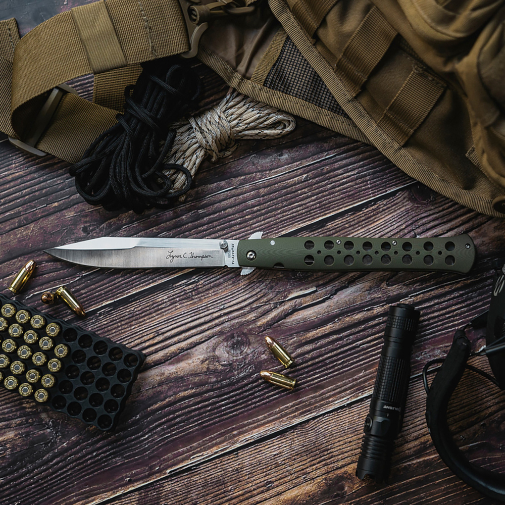 Складной нож Cold Steel Ti-Lite 6 Lynn Thompson Signature, сталь CPM S35VN, 26C6AA