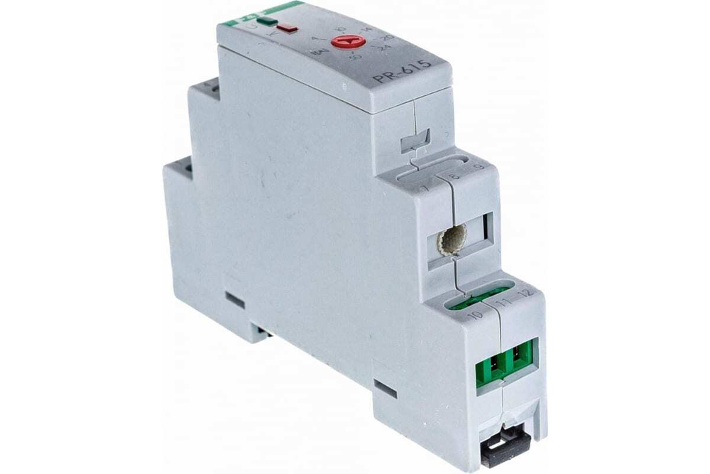 Реле контроля тока PR-615 1NO 16А (диапазон контролируемых токов 4-30А, сквозной канал)