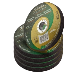Круг отрезной по металлу 125x1,2x22,2мм(50шт к-т) RockFORCE RF-CW505 PREMIUM[50шт к-т]
