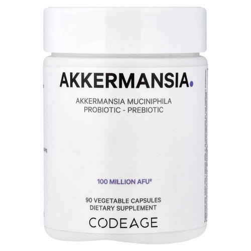 Codeage, Akkermansia, 90 растительных капсул