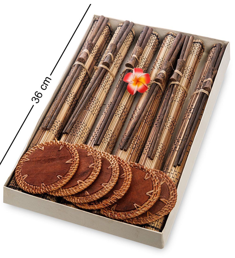 Decor and Gift 63-037-01 Набор для сервировки стола на 6 персон (о.Бали)