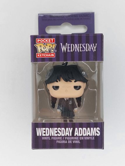 Pocket Pop ! keychain Wednesday Addams