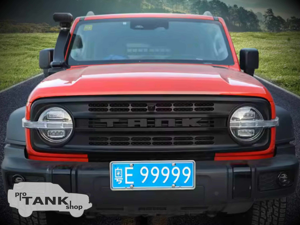 Решетка радиатора (белый и черный логотип) для TANK 300