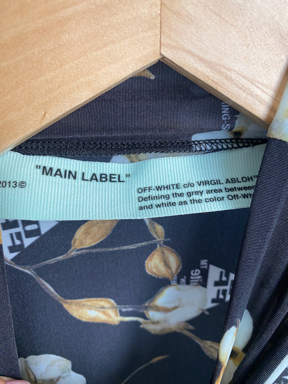 Топ Off-White, S
