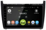 Магнитола для Volkswagen Polo 2009-2020 (черный/серебро) - Airok RM-3707 Android 12, SIM-слот