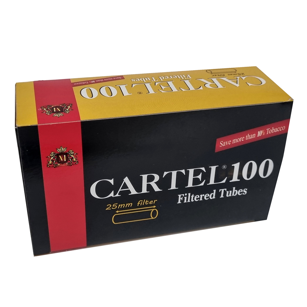 Гильзы для сигарет "Cartel" Extra Long Filter 25мм 100шт.