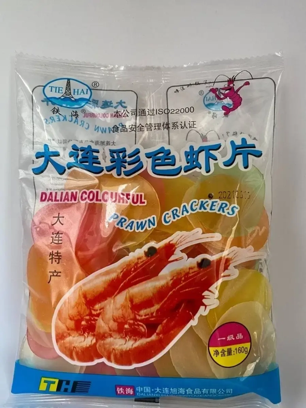 Чипсы Real Tang Креветочные 160гр.