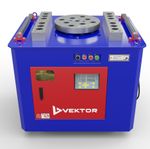 Станок для гибки арматуры Vektor GW40М с электронным блоком управления (ЧПУ) - [3 кВт / до 36 мм]