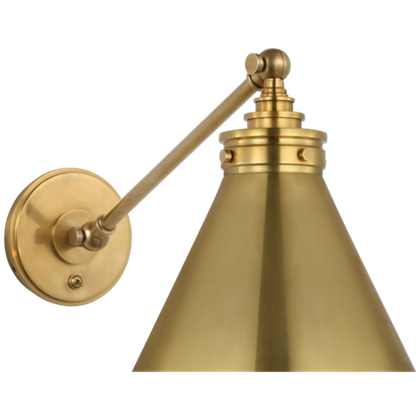 Настенный светильник Visual Comfort Parkington Single Library Wall Light