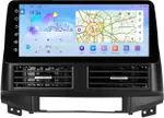Магнитола для Hyundai Santa Fe 2 2006-2012 (рамка LUX) - FarCar S500+TS10 монитор 12.3" 2K QLED на Android 14, Быстрая, CarPlay, 4G SIM-слот