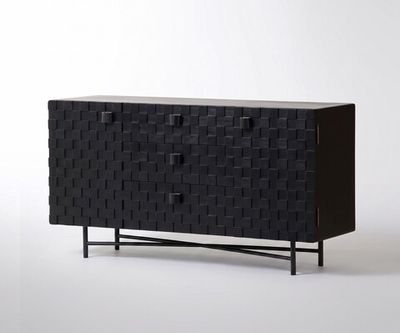 Дизайнерский комод Noir-Grid RI134