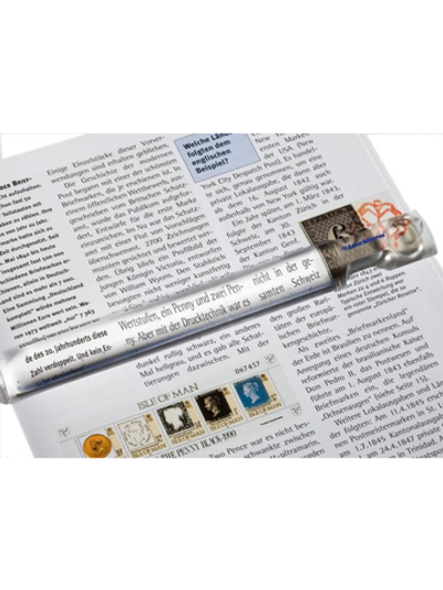 Лупа линейка для чтения 25см Magnifier