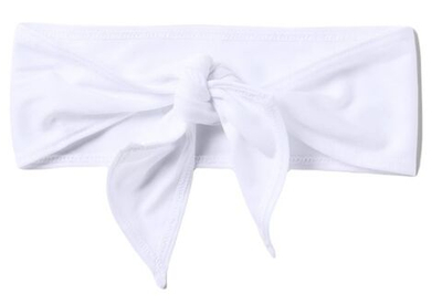Теннисная бандана Under Armour Adult UA Armour Tie Headband - white/black