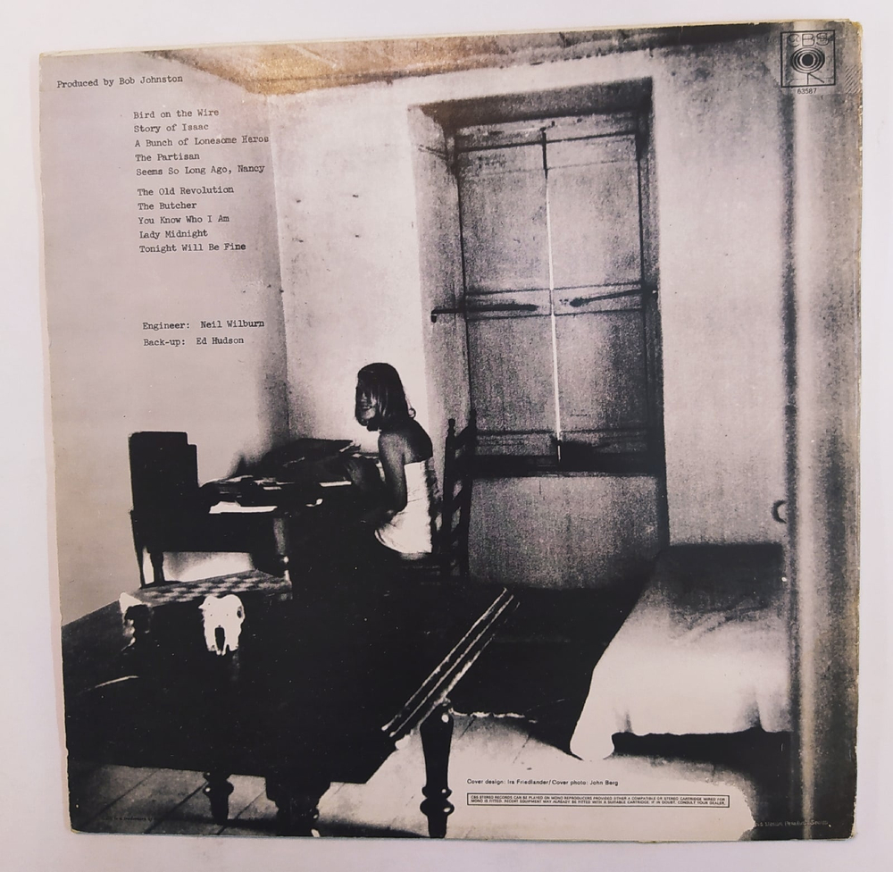 Leonard Cohen Songs From A Room UK 1969