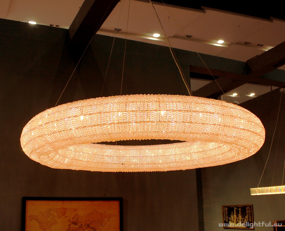 Люстра CRYSTAL HALO Restoration Hardware