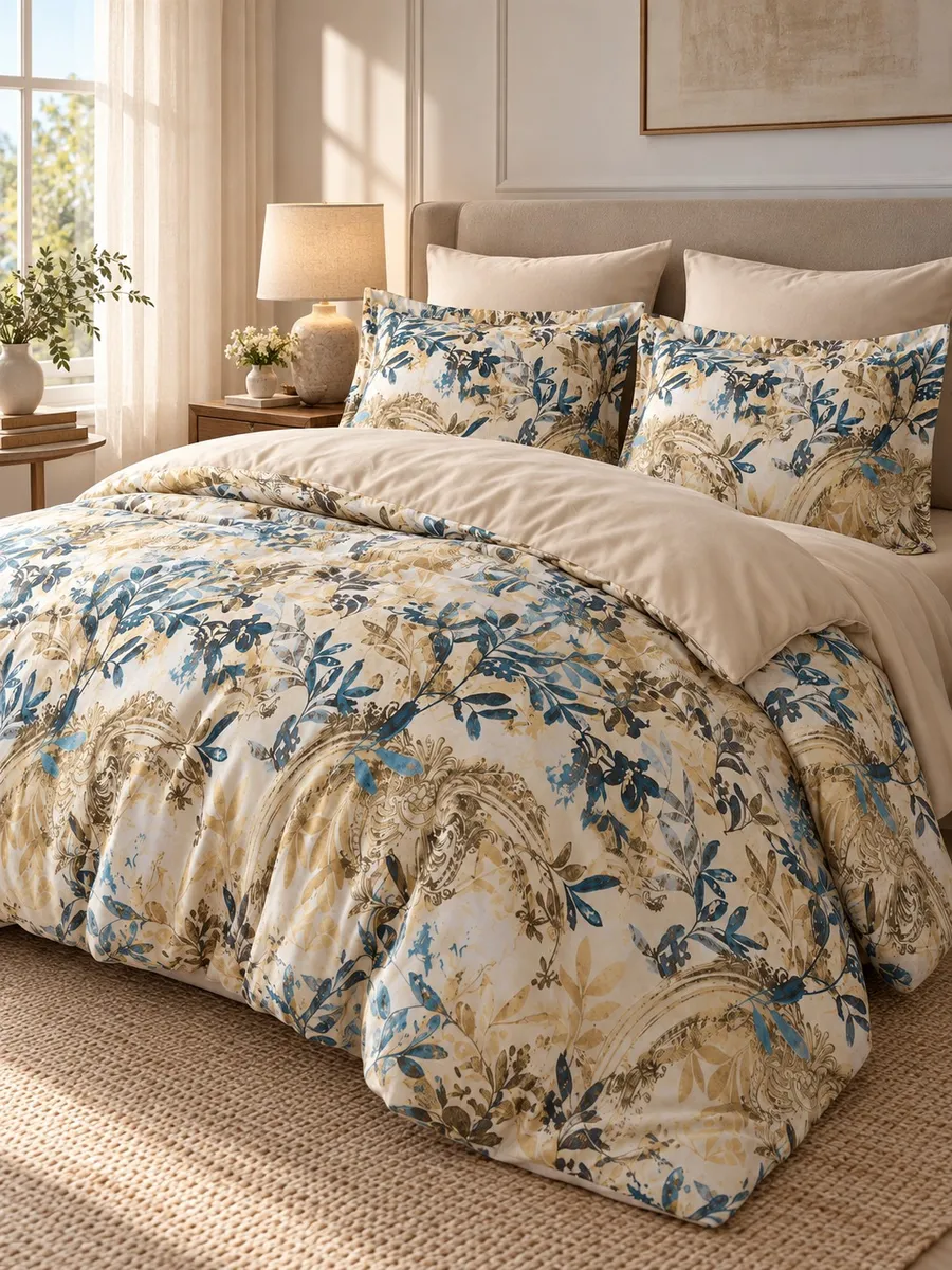Prima Casa КПБ 6 пр. Cinque Terra пододеяльник 200*220, простынь 240*260, наволочки 50*70 2шт, декоративные наволочки 50*70 2шт — фото 3
