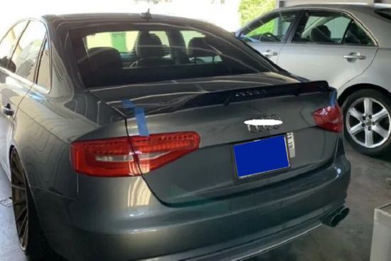 Спойлер V.8 для Audi A4 B8 2007-2015 Sedan