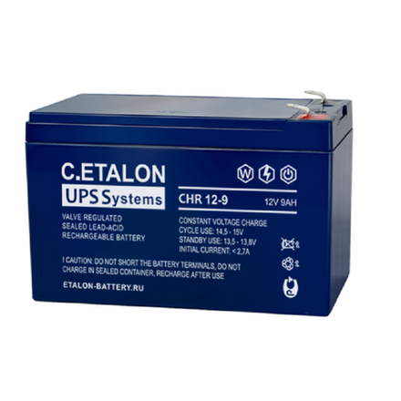 Аккумулятор C.ETALON CHR 12-9 (12В 9А/ч)