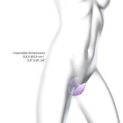 Love to Love WONDERLOVER - VIVA MAUVE - Виброяйцо с клиторальным флаппинг-стимулятором