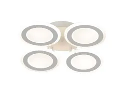 Люстра потолочная светодиодная Rilon 2580/4 WHITE, 120 Вт, белая