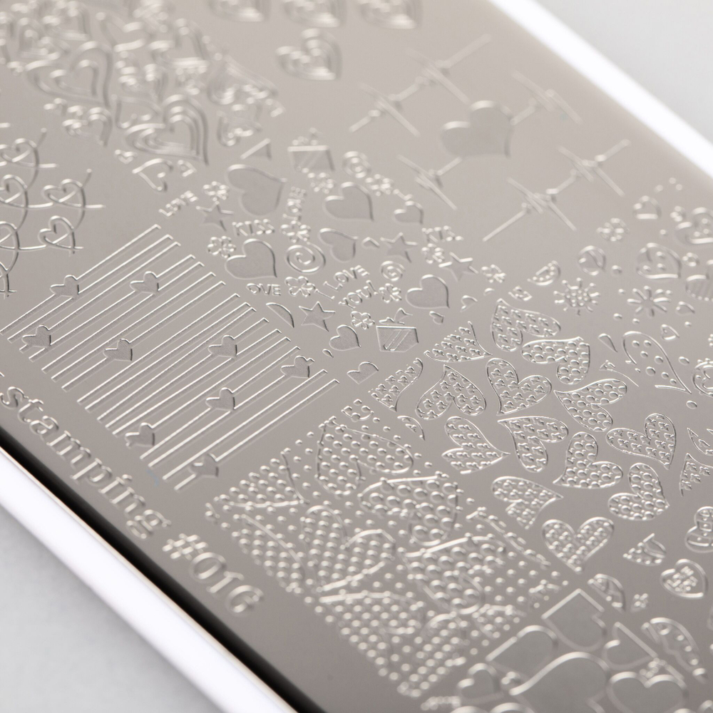 Swanky Stamping Пластина для стемпинга 016 2
