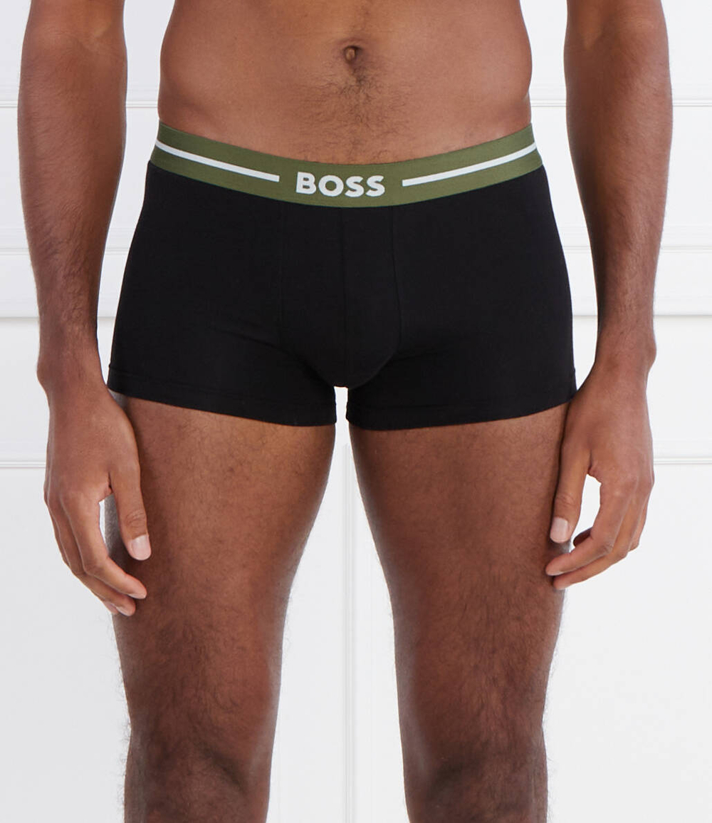 Трусики-боксеры 3шт. Bold BOSS BLACK - оливковый(50514959)