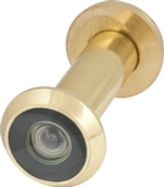 Глазок дверной, оптика стекло DV-PRO 3/100-60/BR (DVG3) GP золото