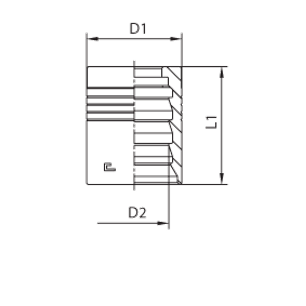 Муфта DN 20 4SP/4SH NEW (Special)