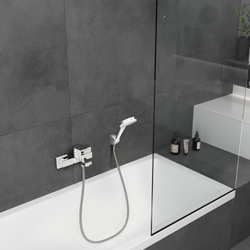 Смеситель для ванны Hansgrohe Vernis Shape однорычажный, внешнего монтажа 71450000