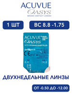 Двухнедельные контактные линзы Acuvue Oasys (1 линза)