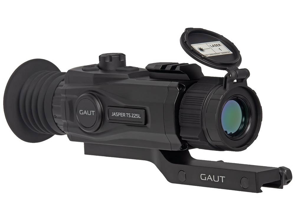 Прицел тепловизионный Gaut Jasper TS 225L x3.5-14, 256х192, AI 320x240, лазерный дальномер до 700м, ø25мм, 12μm ≤20 mk