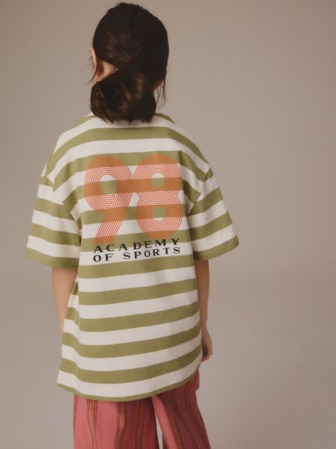Футболка для девочки Next E44-340, 4 шт., Розовый, Бежевый, Хаки