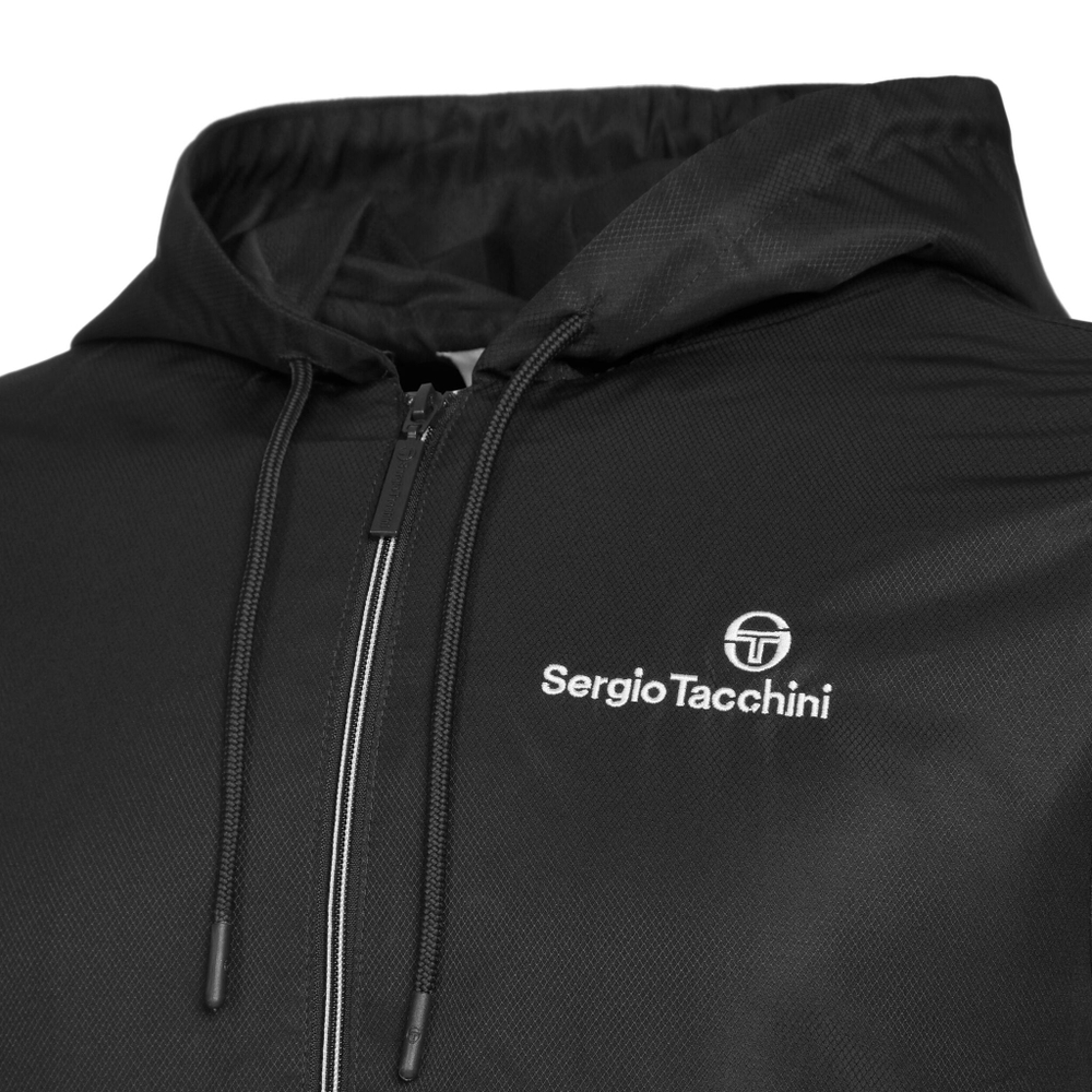 Мужские теннисные Костюмы Sergio Tacchini Carson Tracksuit Men - Black, Silver