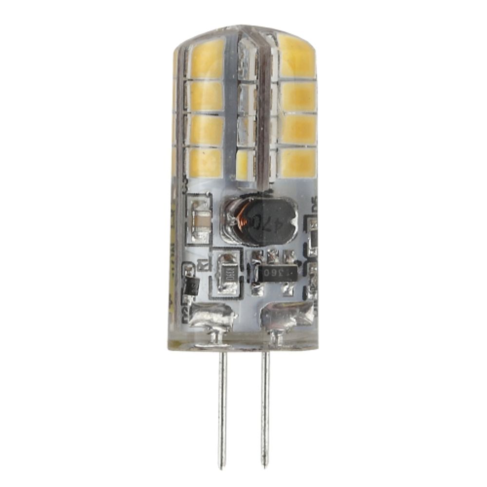 Лампа светодиодная ЭРА STD LED JC-2,5W-12V-827-G4 2,5Вт капсула теплый белый свет G4 | Лампы cветодиодные Капсульные (G4, G9)