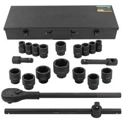 Набор инструментов ударных 21пр, 3/4''(6гр.) ILOforce IF-6212-5MPB