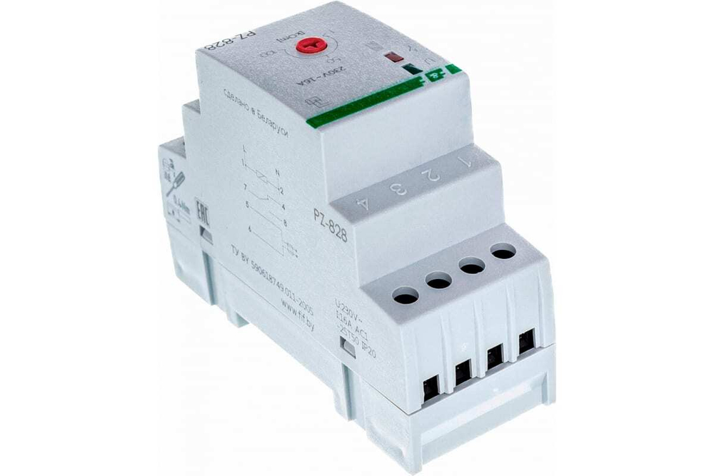 Реле контроля уровня жидкости PZ-828 16A 230В AC 16А 1перкл. IP20 одноуровневое (с датчиком в комплекте)