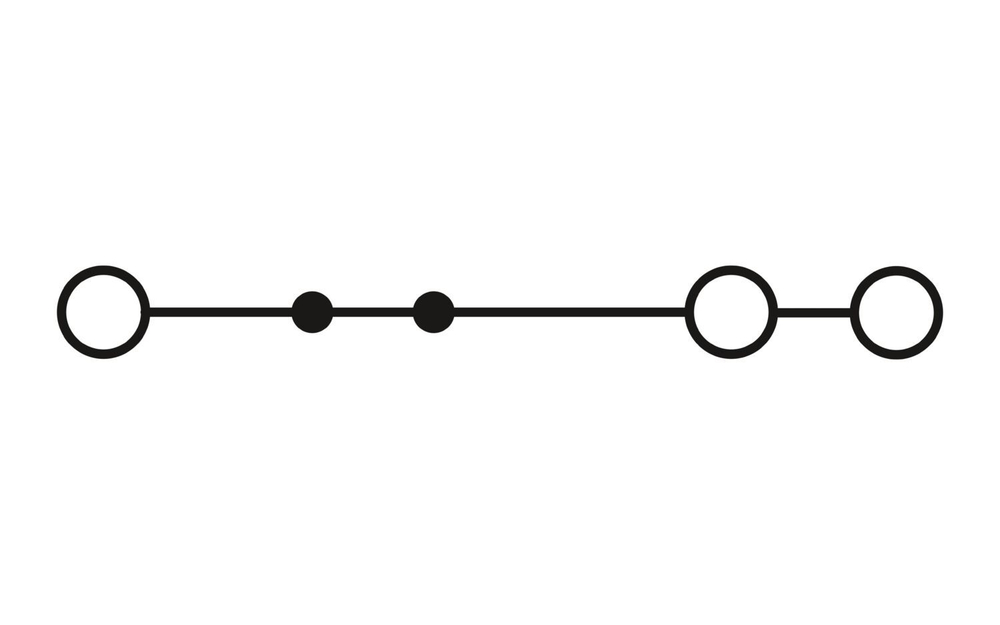 3037290 - ST 1,5-TWIN WH - Проходные клеммы