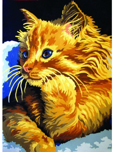 "Рыжий кот"-6229 канва с рисунком