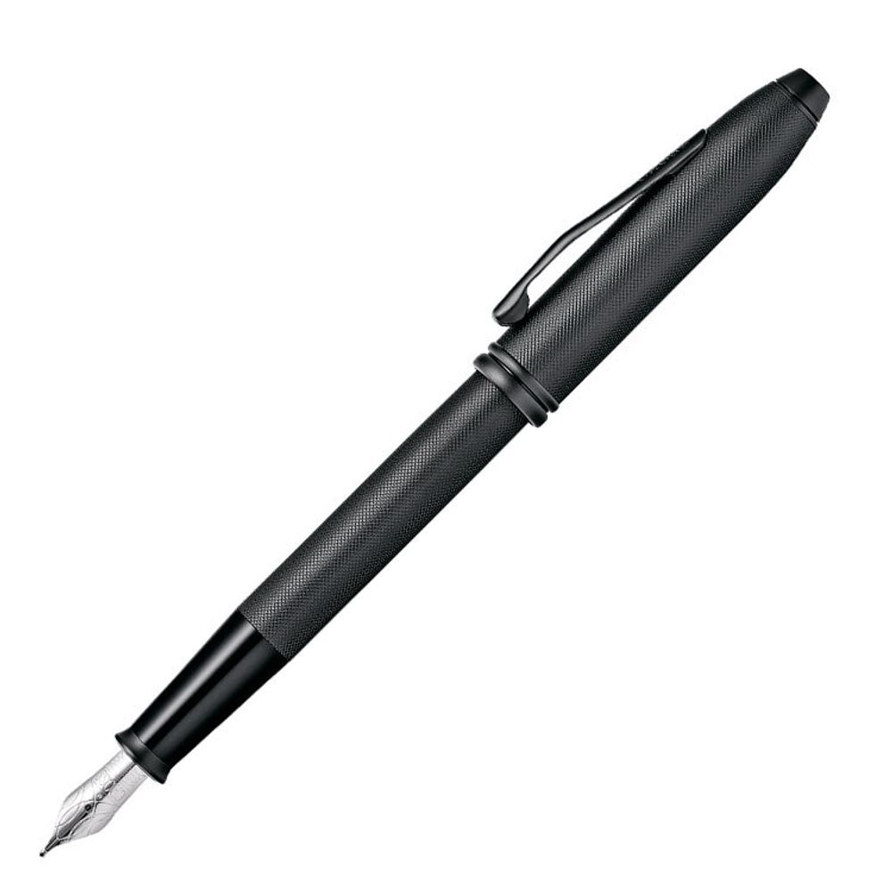 Перьевая ручка Cross Townsend Black Micro Knurl (AT0046-62FS) 1