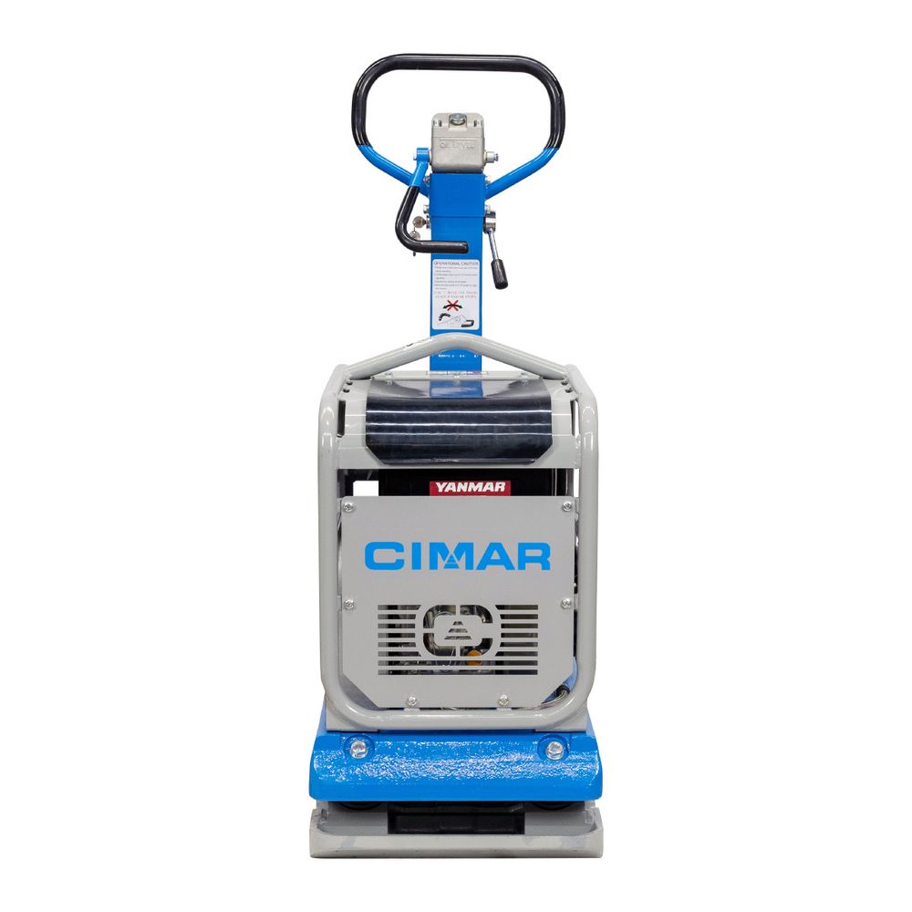 Виброплита дизельная CIMAR CPC-350 D гидравлика - [350 кг / 45 кН / Yanmar L100AE]