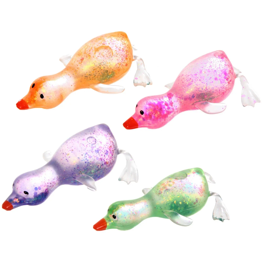 Игрушка «Гусь» мялка, 15 см, микс