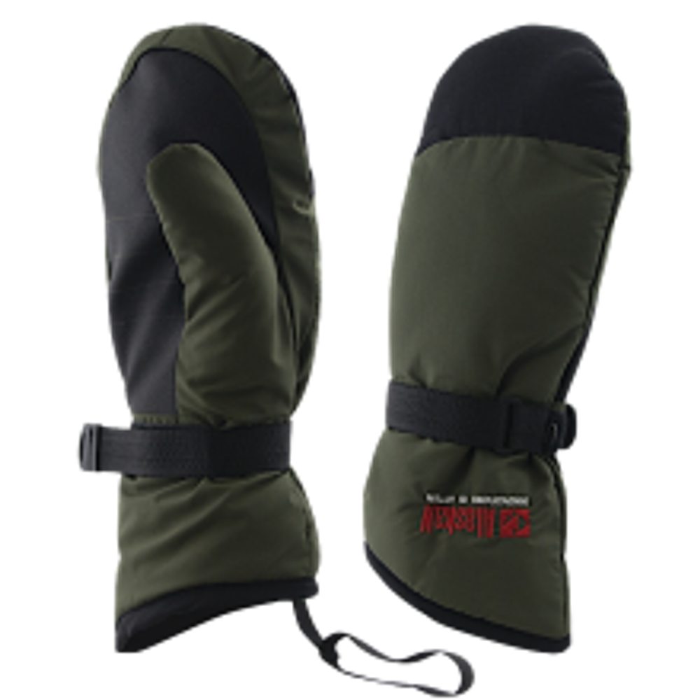 Варежки Alaskan AWGIO-XL IceBerg Gloves Хаки/Чёрные
