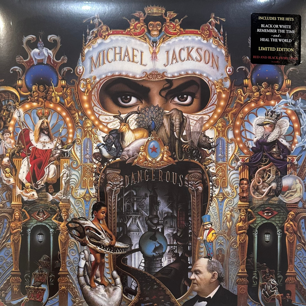 Michael Jackson - Dangerous 2LP (Европа 2021г.) Color