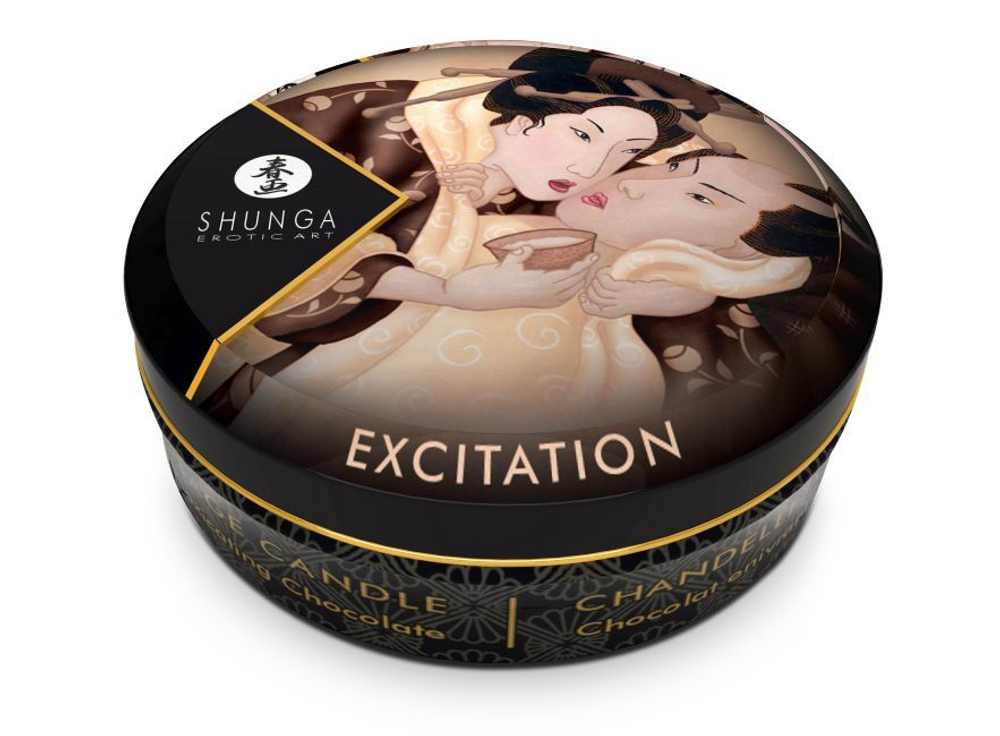 Shunga - Массажная свеча, Chocolate, 30 мл