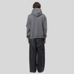 Толстовка Alpha Industries Utility Pocket Hoodie Relaxed Fit Medium Charcoal Heather (Серая)