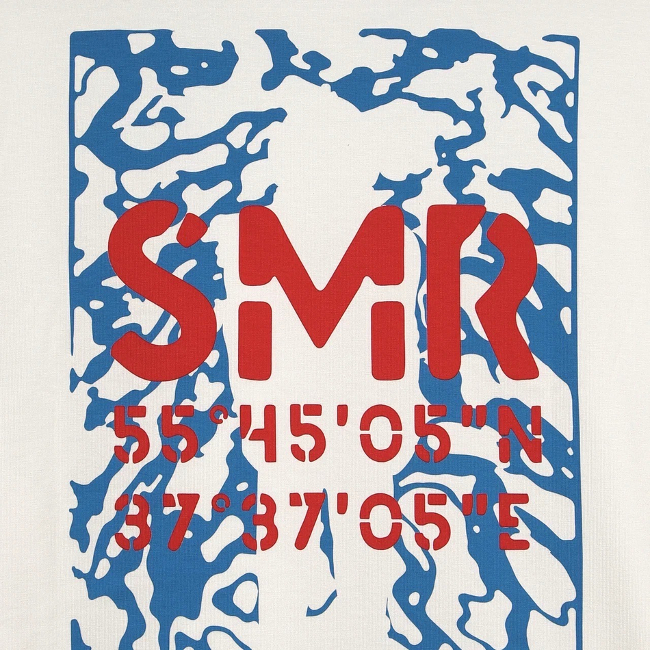 TSHRT SMR WAVE WHITE